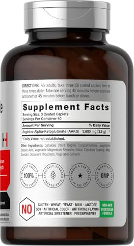 Horbaach Nitric Oxide Max 120 Cap 3600Mg