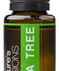 Nature s Fusions Tea Tree 100% Pure and Essential Oils (15 mL)