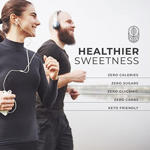 MONK FRUIT SWEETENER LIQUID - MONK FRUIT EXTRACT - No Erythritol, Zero Calories & Sugars, No added water, Keto-friendly, Designed for Tea Lovers