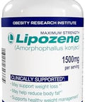Lipozene Weight Loss Supplement Clinically Proven Konjac Root Fiber Blend