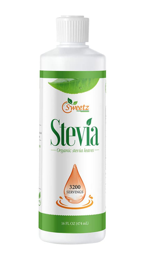 Liquid Stevia Drops Made from RebD Rich Organic Stevia Extract Concentrated Liquid Sweetener for Drinks Food and Pastries No Calories and No Carbs 8 FL OZ (1600 Servings)