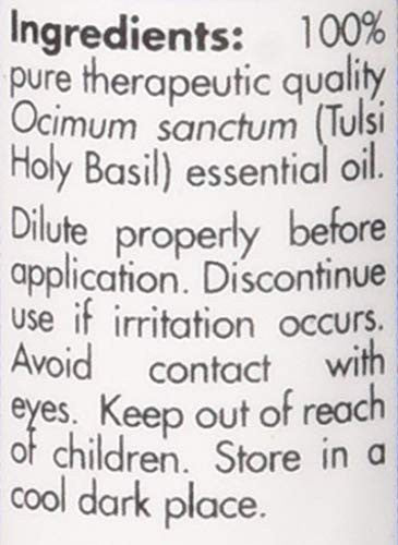 Tulsi Holy Basil Oil 5 ml By Simplers Botanicals