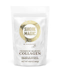 Shore Magic Premium Marine Collagen Powder Hydrolyzed Type I Ii Iii & Iv Peptides From Wild Fish For Skin Hair Nails & Joints 14 Servings