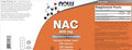 Now Nac 600 Mg 400 Capsules (Pack Of 2) Nacetyl Cysteine With Selenium