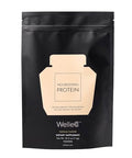 Welleco Plantbased Chocolate Protein Powder Organic Brown Rice & Pea Blend 16G Protein Per Serving Dairy Supplement For Energy Recovery & Daily Nutrition 10.5 Oz