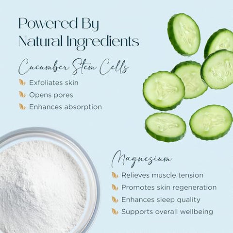 Abundant Natural Health Ocean Magnesium Gel Enriched With Cucumber Stem Cells For Muscle Relief And Relaxation Topical Use Effective And Quick Absorption Fragrance- 100Ml