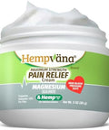 Hempvana Magnesium Maximum Strength Pain Relief Cream Hemp Seed Oil Fastacting Targeted Relief Arthritis Back Knees & More High Blood Pressure Safe Made In Usa Asseenontv