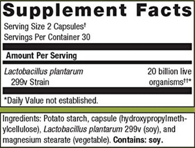 Metagenics UltraFlora Intensive Care Probiotic Occasional GI Discomfort | 60 Count