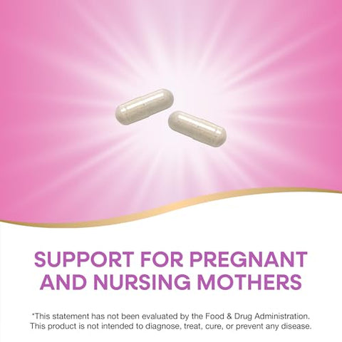 Nature'S Way Prenatal Multivitamin With Folate For Healthy Brain And Spinal Development Buffered Vitamin C B-Vitamins 180 Capsules (Packaging May Vary)