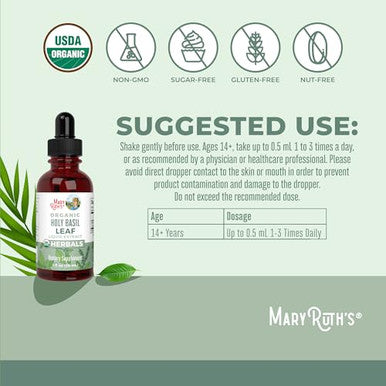 Maryruth's Organics Holy Basil Sugar 1 Fl Oz