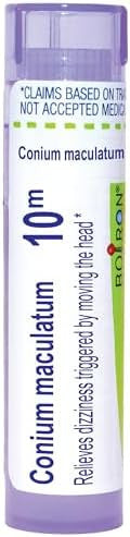 Boiron Conium Maculatum 10M For Dizziness Triggered By Moving The Head 80 Pellets