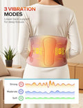 Alljoy 10000Mah Cordless Heating Pad For Back Pain Relief Fsa Eligible Hsa 67" Lower Back Massager With 3 Heat 3 Vibration Portable Heating Pad For Cramps Birthday s For Women Men Mom Dad