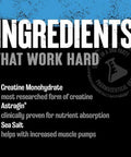 Animal Creatine Chews Tablets - Enhanced Creatine Monohydrate With Astragin To Improve Absorption, Sea Salt For Added Pumps, Delicious And Convenient Chewable Tablets - Fruit Punch