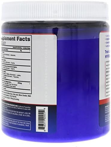Gaspari Nutrition Hyperamino Complete Amino Acid & Energy Fuel Fruit Punch 10.58 Oz.