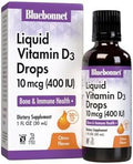 Bluebonnet Liquid Vitamin D3 Drops 400 Iu Citrus 1 Fl Oz