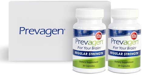 Prevagen Regular Strength 30 Capsules (1 Month Supply) Formulated For Your Brain 10Mg Of Apoaequorin Plus Vitamin D3