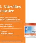 Doctors Best Lcitrulline Powder (Kyowa Quality) Supports Circulatory Health Nongmo Gluten Soy Vegan Net Wt. 7 Oz (200 Grams)