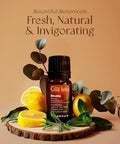 Gya Labs Breathe Essential Oil Blends - 100 Pure Natural Breathe Easy Essential Oils From Eucalyptus Peppermint And More For Humidifier Cleaner (0.34 Fl Oz)