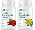 MICHAELS Health Naturopathic Programs Male and Female Reproductive Factors Couples Pack 60 Vegetarian Tablets Per Bottle Nutrients for Conception Support 20 Servings Per Bottle