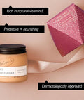 Up Circle Jumbo Face Moisturiser With Argan Powder 120Ml - Nourishing Day Cream - Vitamin E Aloe Vera Glycerin Shea + Coconut Butter - Natural Vegan + Cruelty-