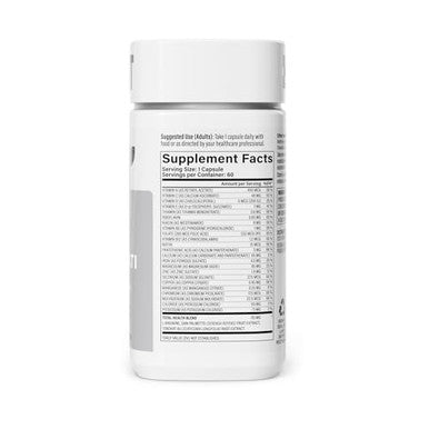 H' Habit Habit Men'S Multivitamin Supports Health & Wellness Vitamins A-E Magnesium Zinc L-Arginine 60 Capsules