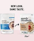purely elizabeth Superfood Oats, Original, Amaranth, Quinoa Flakes, Flax Seeds, Chia Seeds,Gluten-Free, Non-GMO, 10oz (3 Ct.) (Pack of 2)