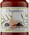 Organico Olive Chilli & Garlic Sauce 360g