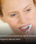 Serovital Smile Whitening Tooth Polish Gentle Stain Removal For Sensitive Teeth Silica Plant Enzymes Formulated Without Fluoride Mint Kiss Flavor 2 Oz