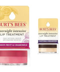 Burt'S Bees Overnight Lip Treatments Bundle With Passionfruit 0.25Oz Mask And 0.25Oz Vitamin E Treatment