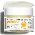Aplb Retinol Vitamin C Vitamin E Facial Cream | Retinol Vita Cen 21.6% 1.86 Fl.Oz/Korean Skincare Deep Hydration Retinol Revitalize For Gentle And Improve Skin Texture
