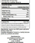 Green Split Peas 5 Pounds USDA Certified Organic Non-GMO Bulk, Product of USA, Mulberry Lane Farms