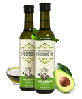 AVA JANE'S KITCHEN - Extra Virgin Avocado Oil - 100% Cold Pressed, Natural, & Unrefined - 480Ã‚Â°F High Smoke Point, Rich in Potassium & Vitamins - Creamy & Buttery Taste - 2 Bottle Pack, 8.4 fl oz each