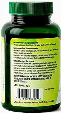 Greeniche Multivitamin for Kids 60 Tablets For Children