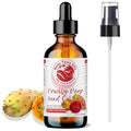 Bella Terra Oils - Prickly Pear Seed Oil 8 Oz - The Symmetry Of Cactus Extract & Barbary Fig Overflowing With Vitamin B & Zinc A Precious Skin Delight