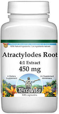 Terravita Atractylodes Root 4:1 Extract - 450 Mg (100 Capsules, Zin: 515016)