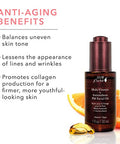 100% Pure Multivitamin + Antioxidants Pm Facial Oil Antiaging Skin Care Night Facial Oil Antiwrinkle Natural Face Moisturizer W/Retinol Vitamin C Coq101 Fl Oz