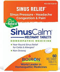 Boiron Throatcalm Spray And Sinuscalm Tablets Bundle For Sore Throat Sinus Congestion And Headache Relief