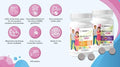 BariatricPal Multivitamin ONE 1 per Day! Bariatric Multivitamin Chewable with 45mg Iron Mixed Berry (30 Count)