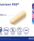 Pure Encapsulations Nutrient 950 180 vcaps