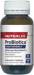 NutraLife Probiotica High Potency 60 Capsules Exclusive Size