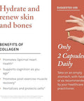 Reserveage Beauty Collagen Booster Collagen Supplement for Skin Care and Joint Health Supports Healthy Collagen Production for Men and Women 120 Capsules 60 Servings