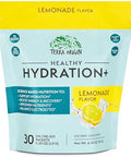 Terra Origin Healthy Hydration+ Tropical Splash Electrolyte Powder Packets After Alcohol Aid With Dhm Mango Passionfruit Citrus Flavor 30 On The Go Packs