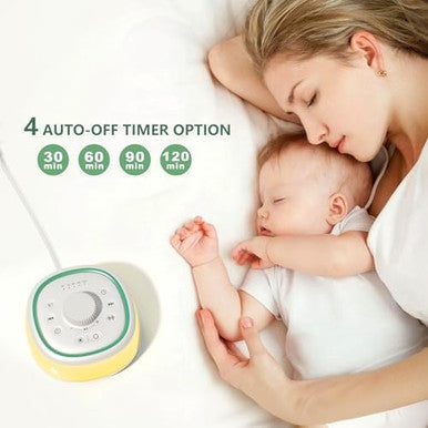 Donow White Noise Sound Machine With Light Bluetooth 30 Soothing Sounds Knob Volume Control 8 Colors Night Light With Memory Function Sleep Timer White Noise Machine For Sleeping Adults Baby