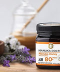 MANUKA DOCTOR - Manuka Honey MGO 80+ Multifloral & MGO 125+ Monofloral Value Bundle, 100% Pure New Zealand Honey. Certified. Guaranteed. RAW. Non-GMO, 2 x 8.75oz Pots