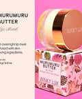 Winky Lux Lip Balm Overnight Lip Treatment Hydrating Murumuru Butter Hyaluronic Acid Power Peptides Vitamin E Moisturizing Glossy Finish