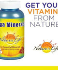 Nature'S Life Mega Minerals Complex Complete Multi Mineral + Vitamin D Supplement 250 Vegetarian Capsules