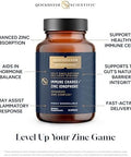 Quicksilver Scientific Immune Charge+ Zinc Ionophore - Zinc Supplement Complexed With Quercetin, Luteolin, Hesperetin Immune + Gi Support (60 Capsules)