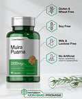 Horbaach Muira Puama Root Extract 90 Capsules