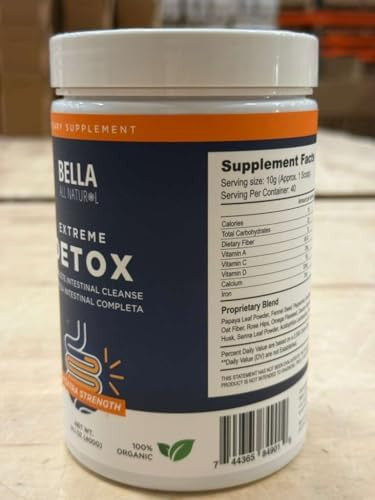 Bella All Natural Extreme Detox Powder
