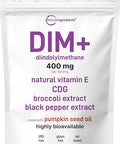 Micro Ingredients Dim Supplement 400Mg For Men & Women 240 Softgels With Pumpkin Seed Oil Highly Bioavailable 7-In-1 Complex With Vitamin E Cdg Broccoli & Black Pepper Extract